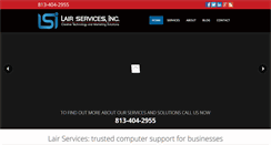 Desktop Screenshot of lairservices.com